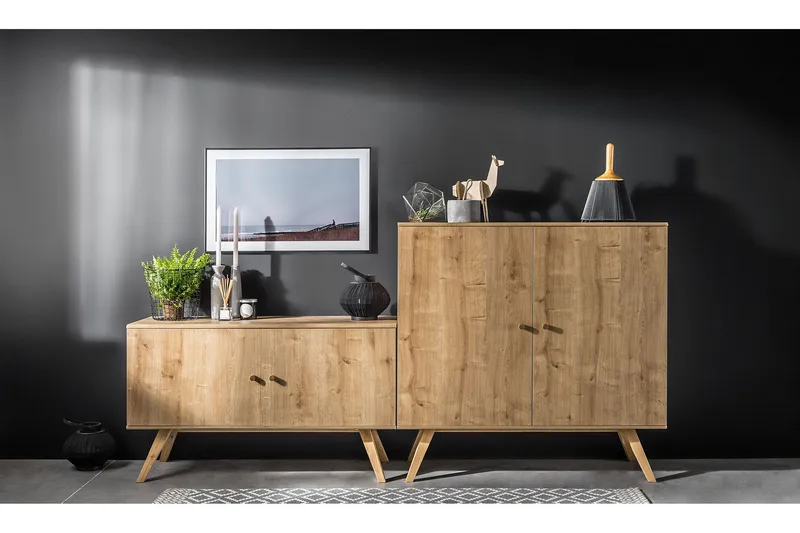 Nature Kommode Hvit/Natur - Natur - Oppbevaring - Oppbevaringsmøbler - Kommode