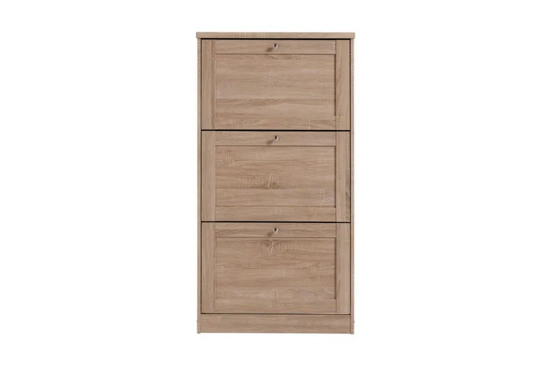 Naveen Skoskap 70x130 cm - Brun - Oppbevaring - Skooppbevaring - Skoboks