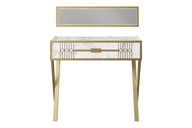 Ocotla Kommode 90x32 cm Skuff - Hvit - Oppbevaring - Oppbevaringsmøbler - Kommode - Entrekommode