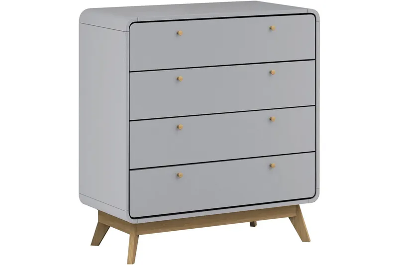 Olivet Kommode 80x39 cm - Grå - Oppbevaring - Oppbevaringsmøbler - Kommode - Entrekommode