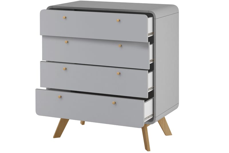 Olivet Kommode 80x39 cm - Grå - Oppbevaring - Oppbevaringsmøbler - Kommode - Entrekommode