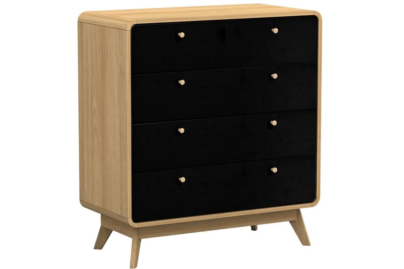 Olivet Kommode 80x39 cm - Natur/Svart - Oppbevaring - Oppbevaringsmøbler - Kommode - Entrekommode