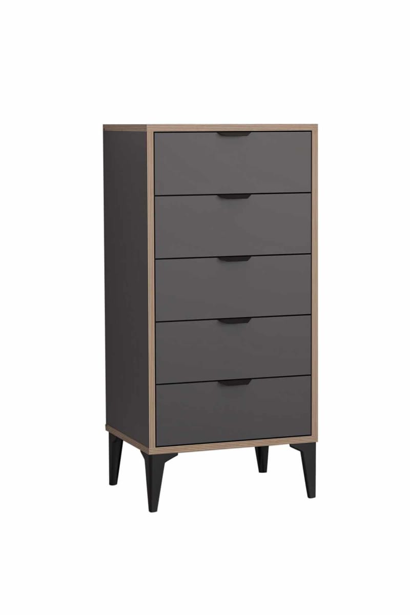 Olyros kommode 105 cm - Antrasitt - Oppbevaring - Oppbevaringsmøbler - Kommode - Entrekommode