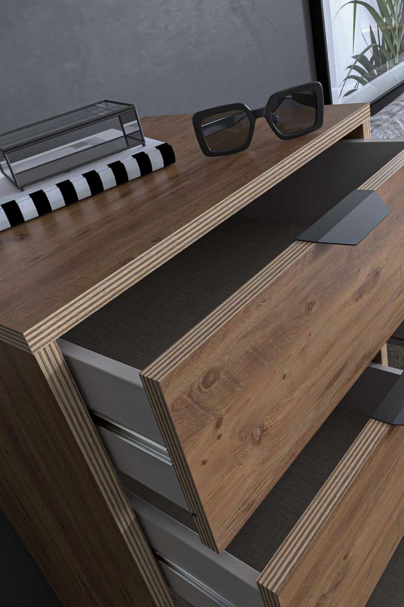 Olyros kommode 105 cm - Atlas Furu - Oppbevaring - Oppbevaringsmøbler - Kommode - Entrekommode