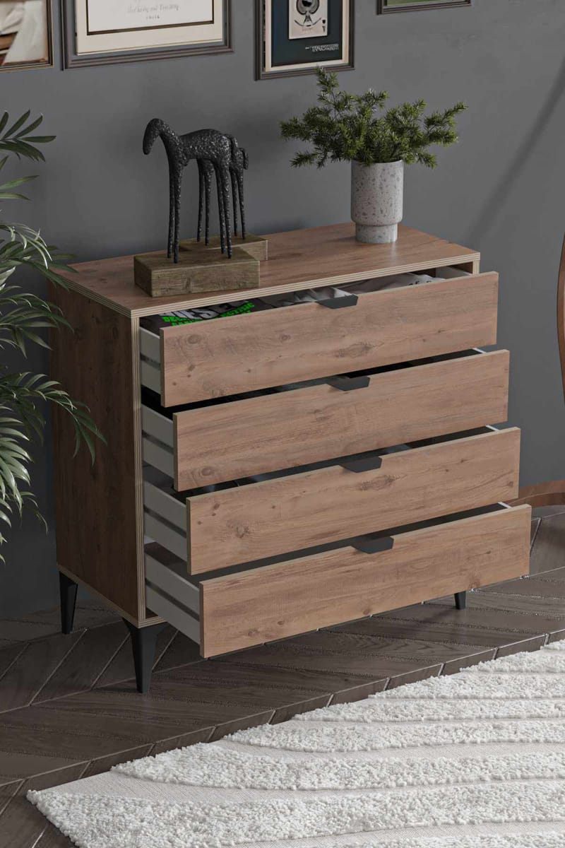 Olyros kommode 90 cm - Atlas Furu - Oppbevaring - Oppbevaringsmøbler - Kommode - Entrekommode