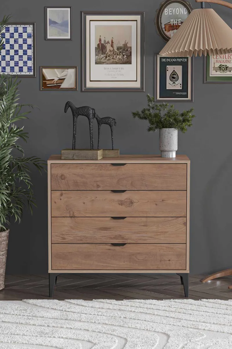 Olyros kommode 90 cm - Atlas Furu - Oppbevaring - Oppbevaringsmøbler - Kommode - Entrekommode