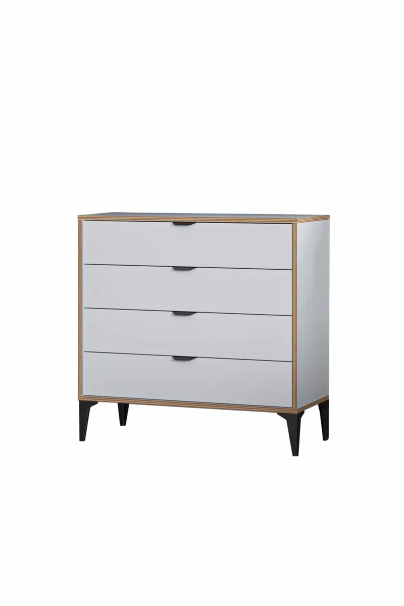 Olyros kommode 90 cm - Hvit - Oppbevaring - Oppbevaringsmøbler - Kommode - Entrekommode