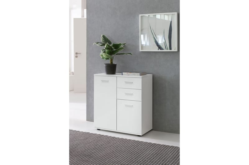 Pinuelas Kommode 71x36 cm - Hvit - Oppbevaring - Oppbevaringsmøbler - Kommode - Entrekommode