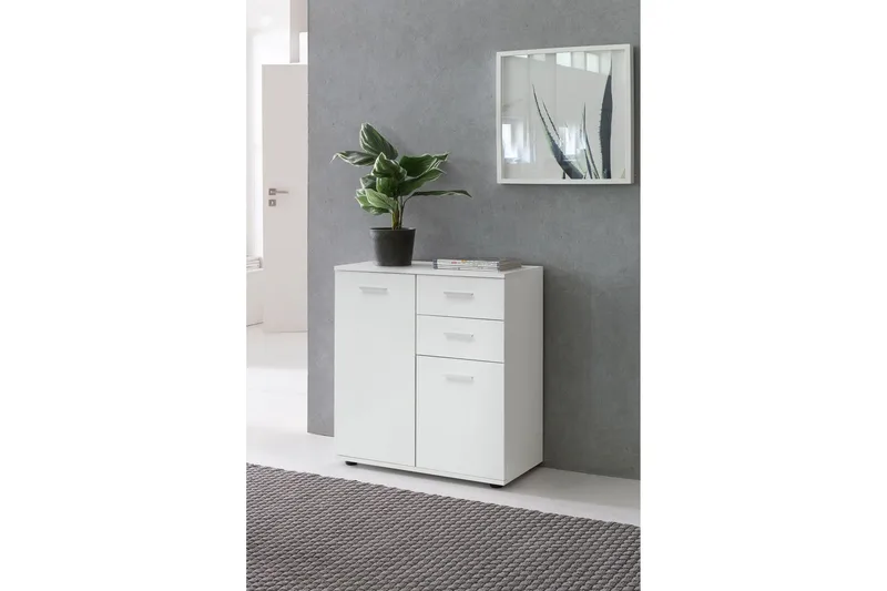 Pinuelas Kommode 71x36 cm - Hvit - Oppbevaring - Oppbevaringsmøbler - Kommode - Entrekommode