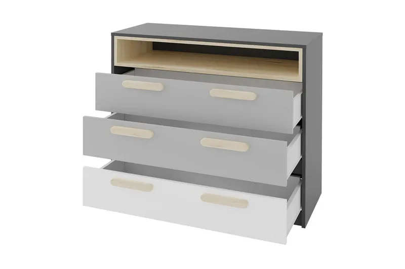 Pok Kommode 100x40x90 cm - Oppbevaring - Oppbevaringsmøbler - Kommode - Entrekommode