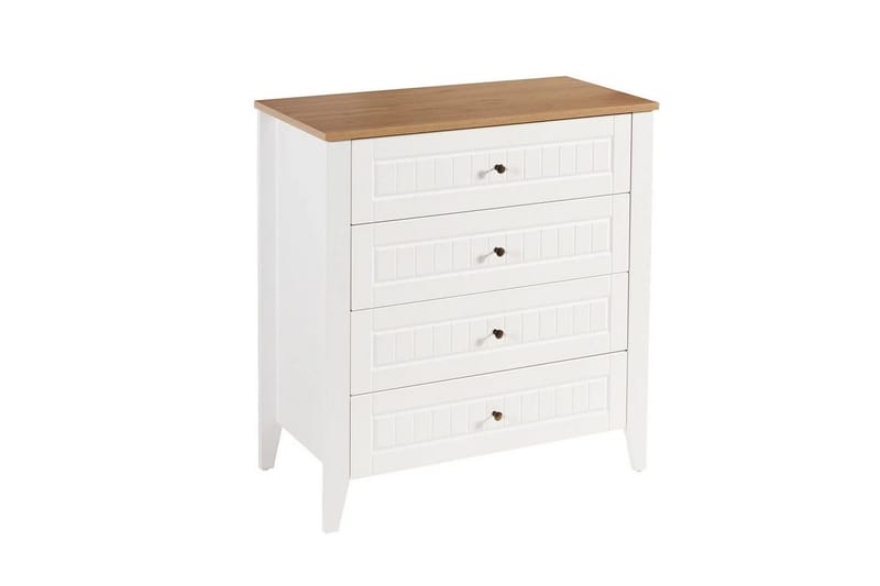 Ranko Kommode 90 cm - Brun/Hvit - Oppbevaring - Oppbevaringsmøbler - Kommode - Entrekommode
