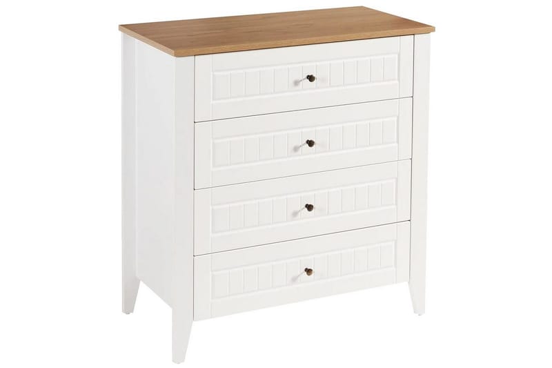 Ranko Kommode 90 cm - Brun/Hvit - Oppbevaring - Oppbevaringsmøbler - Kommode - Entrekommode