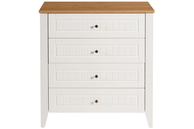 Ranko Kommode 90 cm - Brun/Hvit - Oppbevaring - Oppbevaringsmøbler - Kommode - Entrekommode