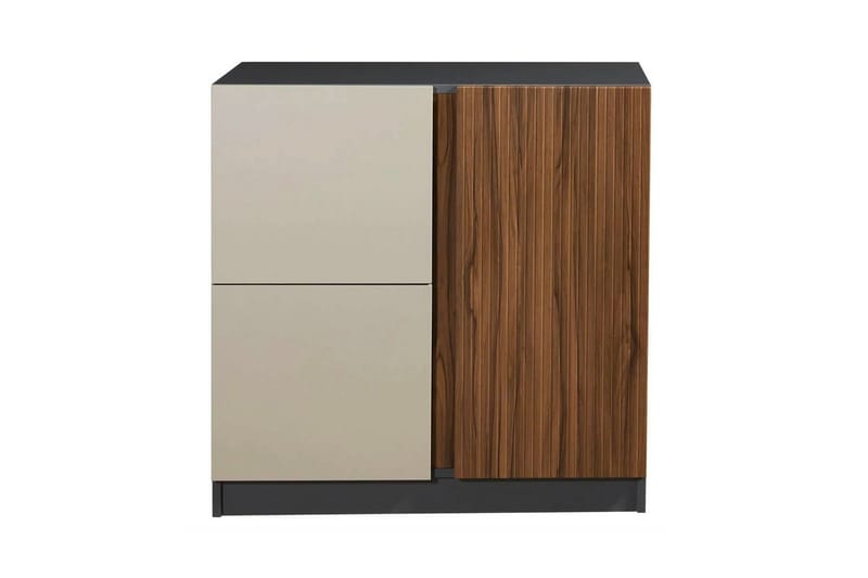 Ranko Kommode 90 cm - Sjokoladebrun/Antrasitt - Oppbevaring - Oppbevaringsmøbler - Kommode - Entrekommode