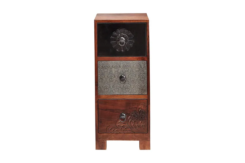 Raquel Kommode 30 cm - Akasie Flerfarget - Oppbevaring - Oppbevaringsmøbler - Kommode - Entrekommode