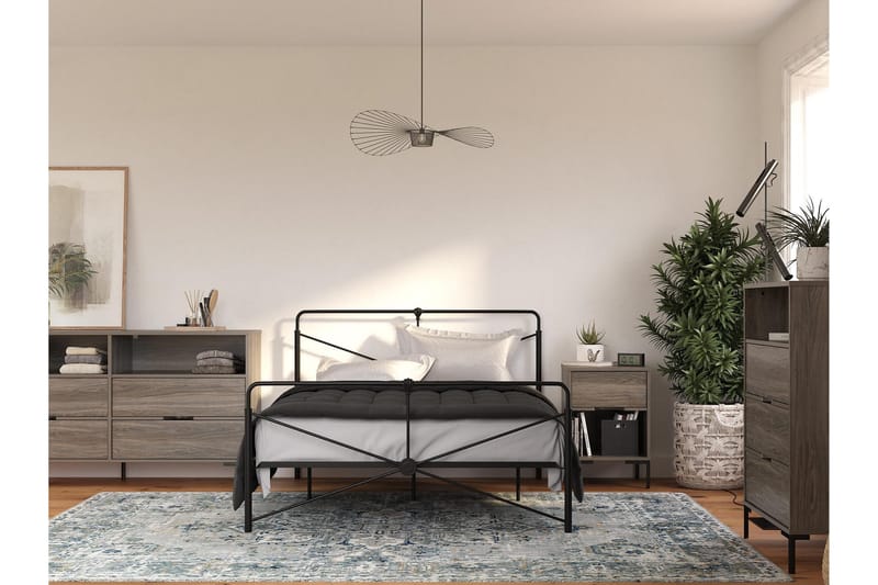 Rayburn Kommode Grå - Dorel Home - Oppbevaring - Oppbevaringsmøbler - Kommode - Entrekommode