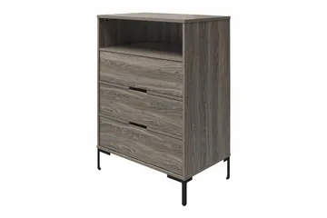 Rayburn Kommode Grå - Dorel Home - Oppbevaring - Oppbevaringsmøbler - Kommode - Entrekommode