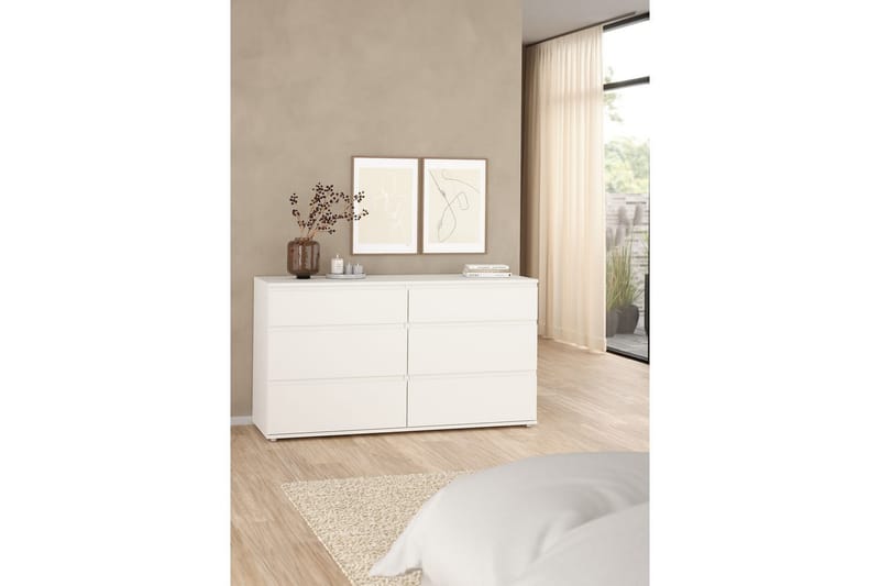 Rengo Kommode 153 cm - Hvit - Oppbevaring - Oppbevaringsmøbler - Kommode