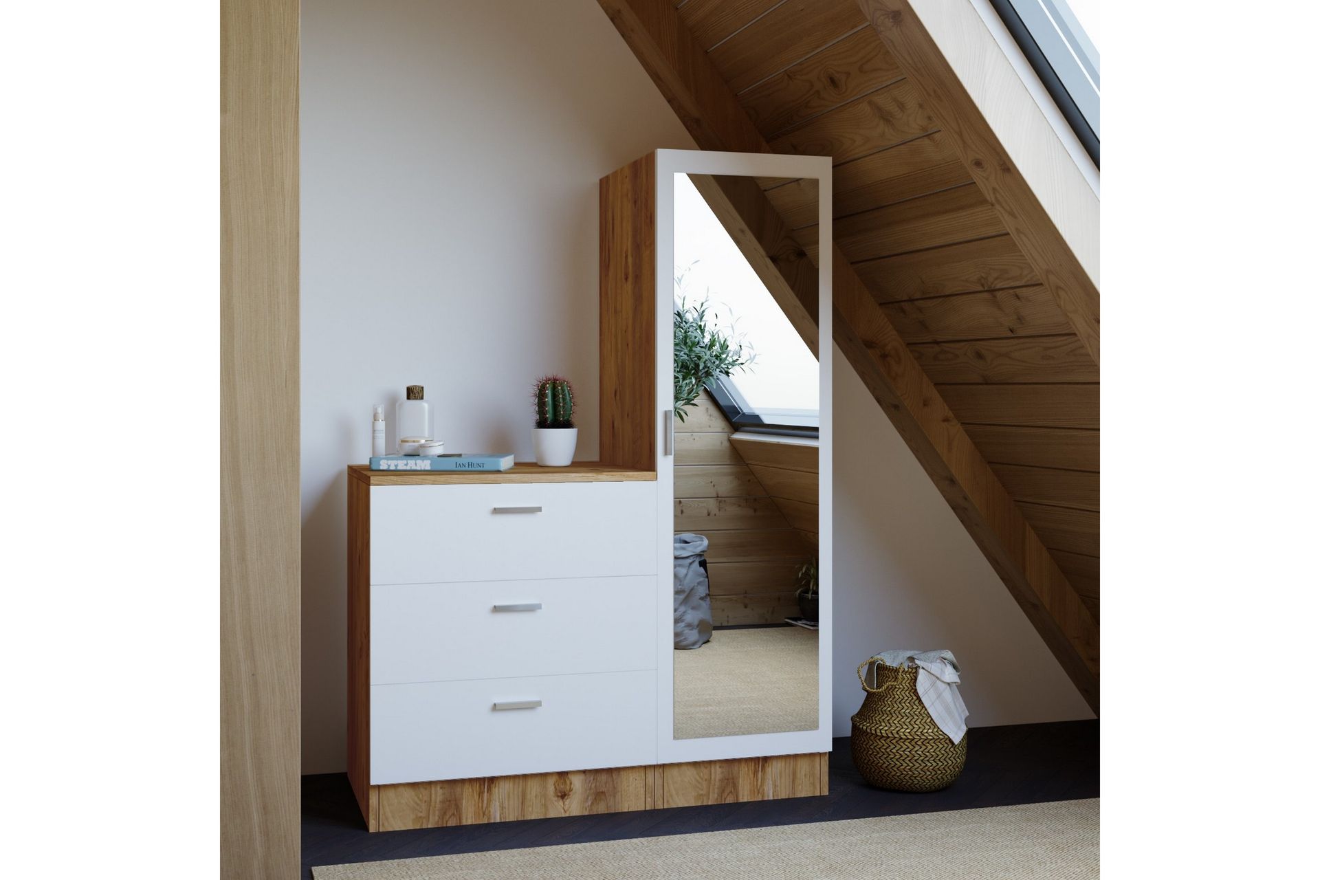 Rinorea Oppbevaringsskap 40x140 cm - Grønn - Oppbevaring - Oppbevaringsmøbler - Kommode