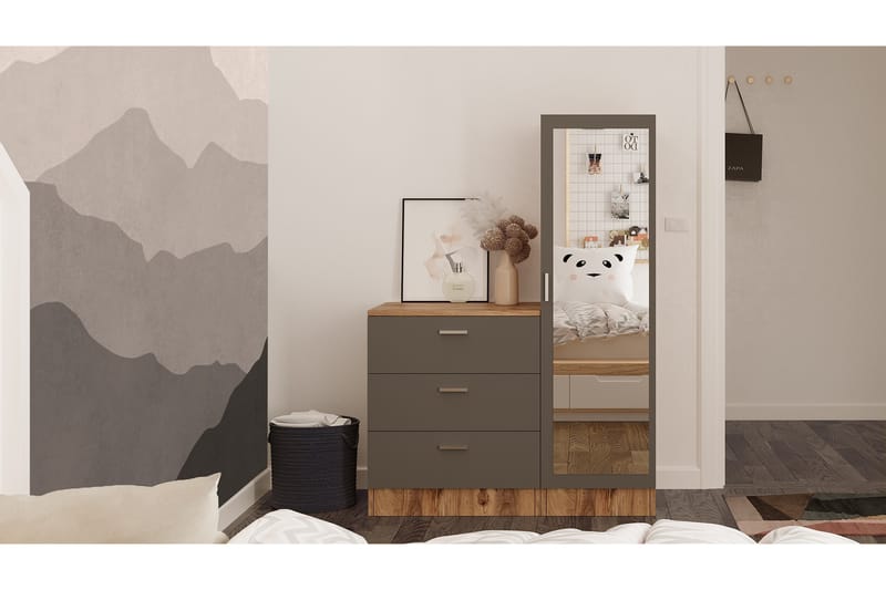 Rinorea Oppbevaringsskap 40x140 cm - Grønn - Oppbevaring - Oppbevaringsmøbler - Kommode