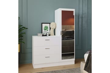 Rinorea Oppbevaringsskap 40x140 cm - Hvit - Oppbevaring - Skap - Oppbevaringsskap