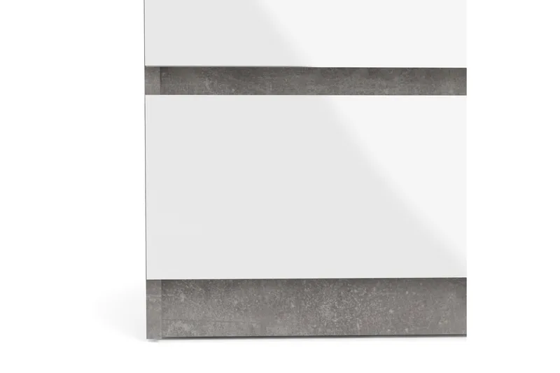 Salomns Kommode 50x154 cm - Hvit | Grå - Oppbevaring - Oppbevaringsmøbler - Kommode - Entrekommode