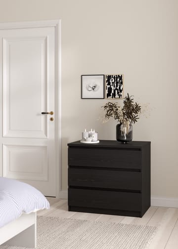 Salomns Kommode med 3 skuffer 77x50x68 cm - Oppbevaring - Oppbevaringsmøbler - Kommode - Entrekommode