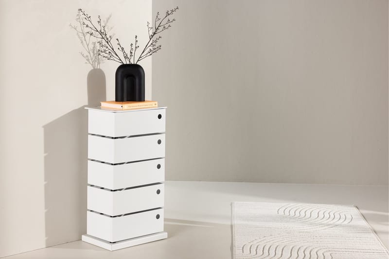 San Carlos Kommode - Hvit - Oppbevaring - Oppbevaringsmøbler - Kommode - Entrekommode