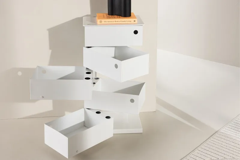 San Carlos Kommode - Hvit - Oppbevaring - Oppbevaringsmøbler - Kommode - Entrekommode