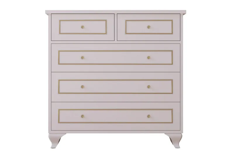 Seric Kommode 90 cm, Matt Hvit