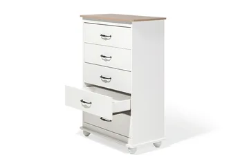 Sharon Kommode 39 | 76 cm - Hvit - Oppbevaring - Oppbevaringsmøbler - Kommode - Entrekommode