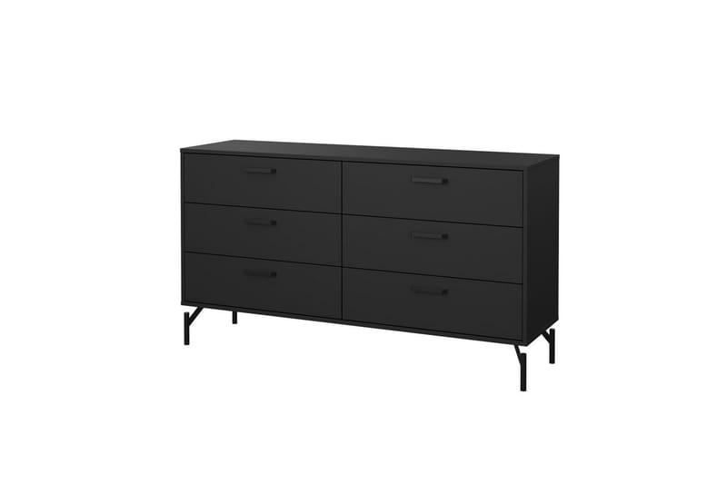 Shinpei Kommode 139 cm - Svart - Oppbevaring - Oppbevaringsmøbler - Kommode - Entrekommode
