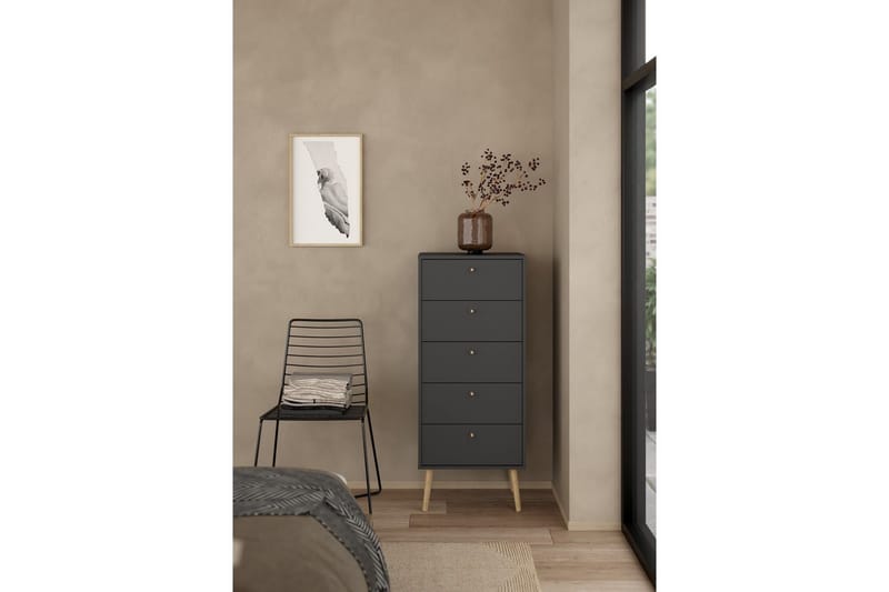 Shinta Kommode 50 cm - Grå - Oppbevaring - Oppbevaringsmøbler - Kommode