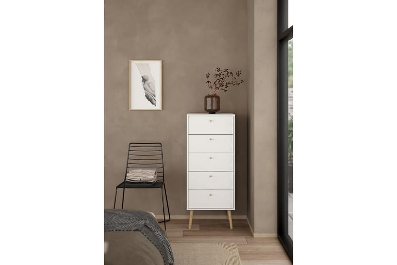 Shinta Kommode 50 cm - Hvit - Oppbevaring - Oppbevaringsmøbler - Kommode