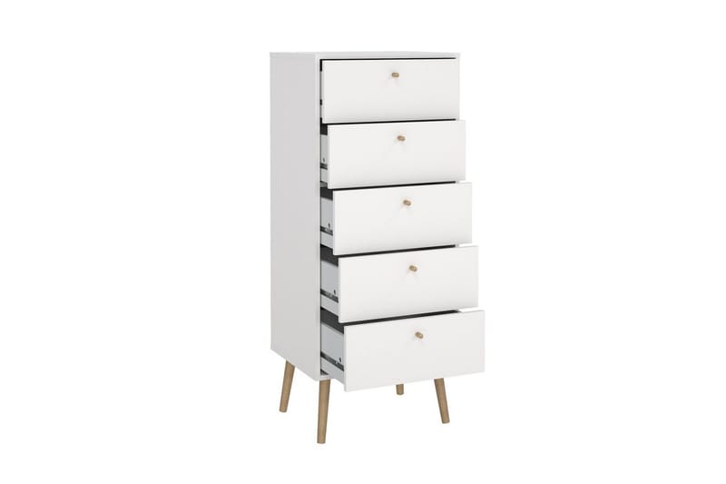 Shinta Kommode 50 cm - Hvit - Oppbevaring - Oppbevaringsmøbler - Kommode