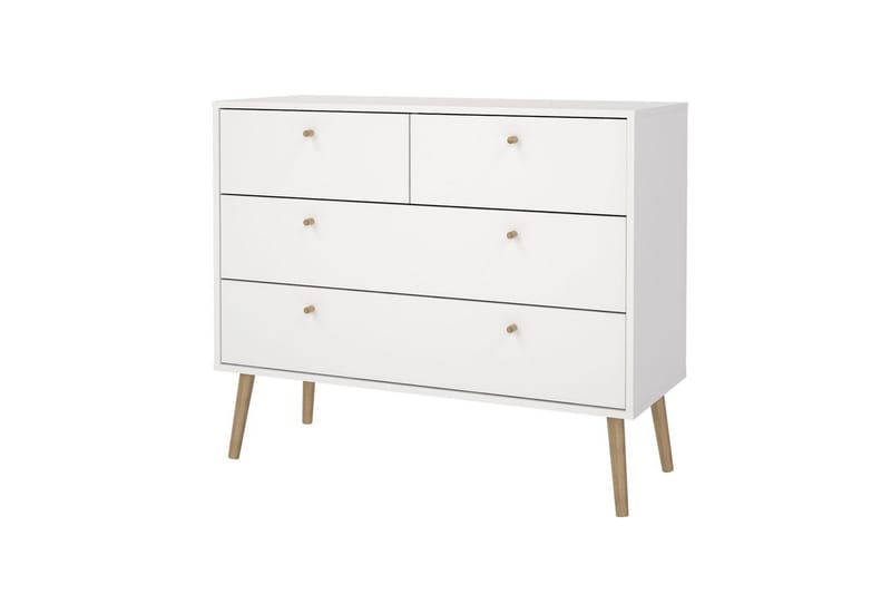 Shinta Kommode 99 cm - Hvit - Oppbevaring - Oppbevaringsmøbler - Kommode