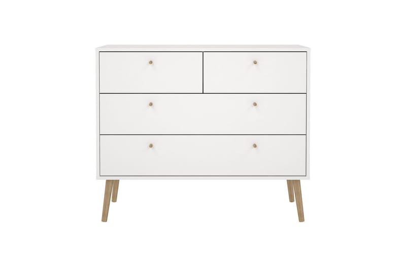 Shinta Kommode 99 cm - Hvit - Oppbevaring - Oppbevaringsmøbler - Kommode