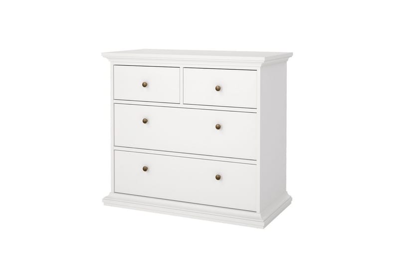 Shoiba Kommode 96 cm - Hvit - Oppbevaring - Oppbevaringsmøbler - Kommode