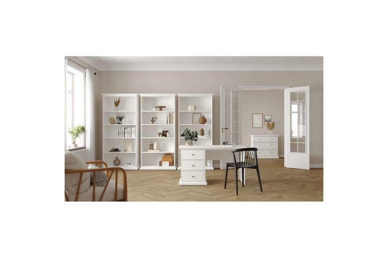 Shoiba Kommode 96 cm - Hvit - Oppbevaring - Oppbevaringsmøbler - Kommode