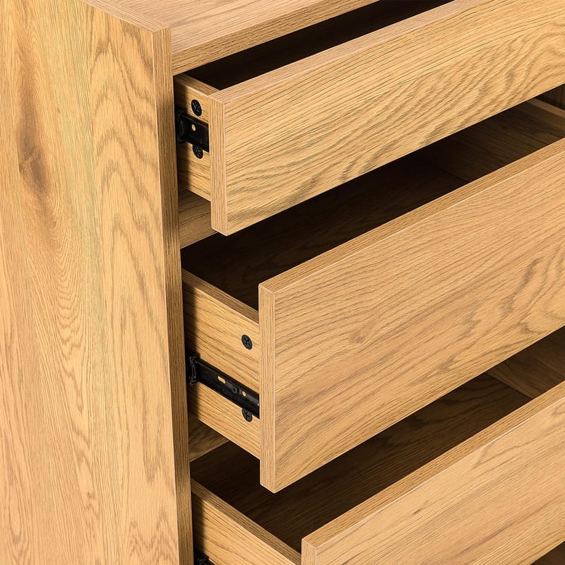 Side Board HOME4YOU - eikebark - Oppbevaring - Oppbevaringsmøbler - Kommode - Entrekommode