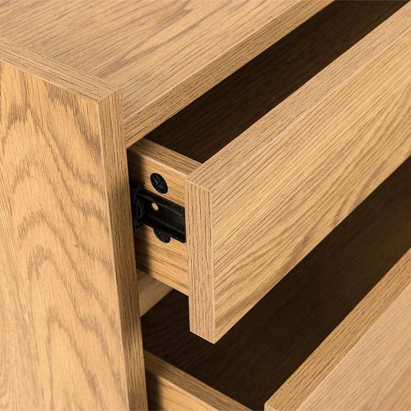 Side Board HOME4YOU - eikebark - Oppbevaring - Oppbevaringsmøbler - Kommode - Entrekommode