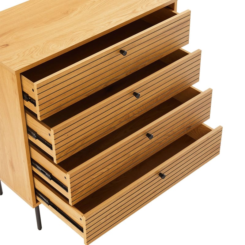 Sideboard HOME4YOU - Brun - Oppbevaring - Oppbevaringsmøbler - Kommode - Entrekommode