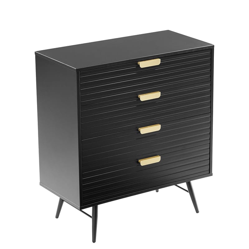 Sideboard HOME4YOU - Svart - Oppbevaring - Oppbevaringsmøbler - Kommode - Entrekommode