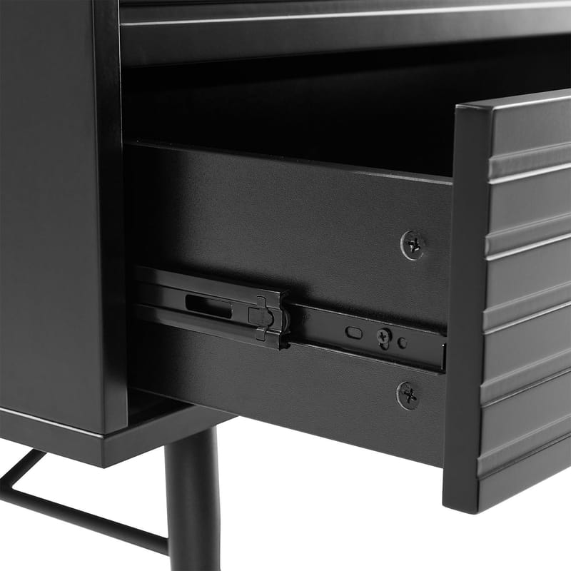 Sideboard HOME4YOU - Svart - Oppbevaring - Oppbevaringsmøbler - Kommode - Entrekommode