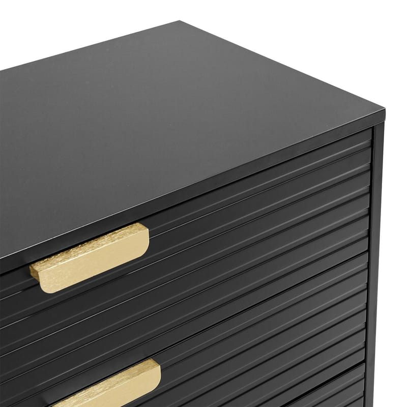 Sideboard HOME4YOU - Svart - Oppbevaring - Oppbevaringsmøbler - Kommode - Entrekommode