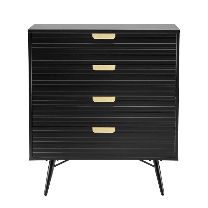 Sideboard HOME4YOU - Svart - Oppbevaring - Oppbevaringsmøbler - Kommode - Entrekommode