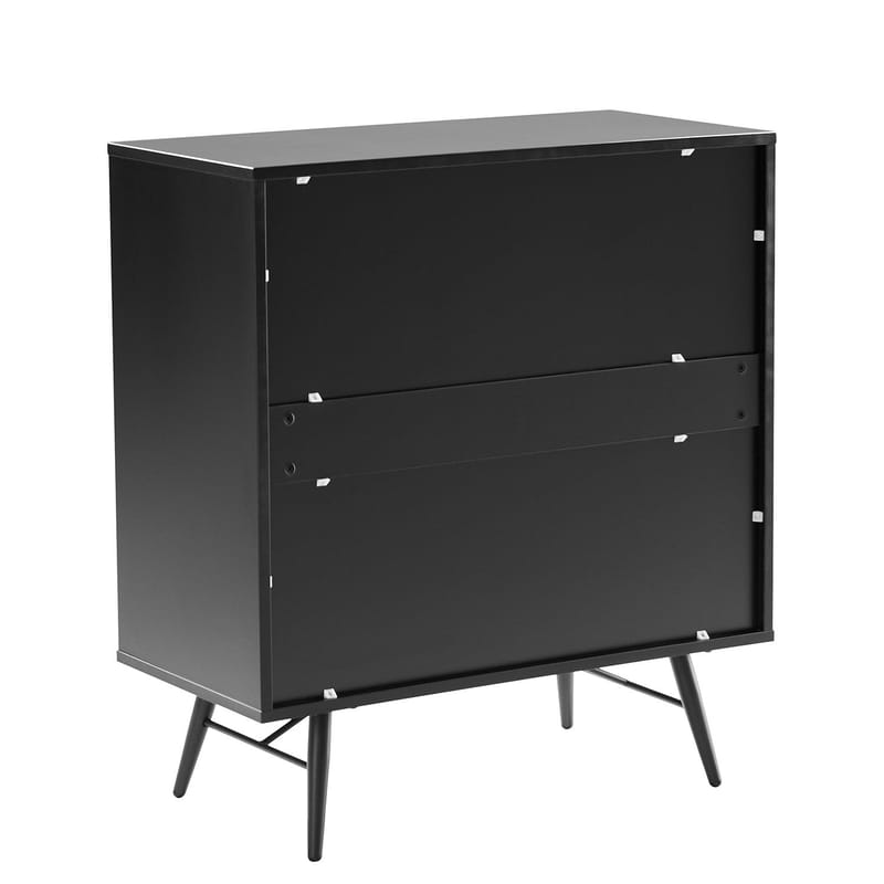 Sideboard HOME4YOU - Svart - Oppbevaring - Oppbevaringsmøbler - Kommode - Entrekommode