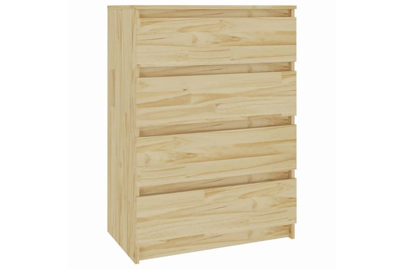 Sideskap 60x36x84 cm heltre furu - Brun - Oppbevaring - Oppbevaringsmøbler - Kommode