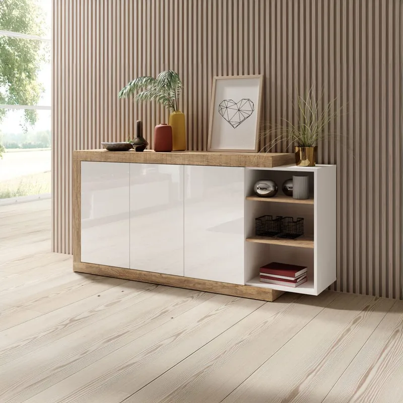 Kommode Sintra 3 Dører - 180 cm - Oppbevaring - Oppbevaringsmøbler - Sideboard & skjenker
