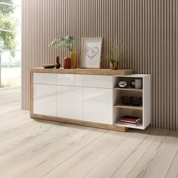 Kommode Sintra 3 Dører - 200 cm - Oppbevaring - Oppbevaringsmøbler - Sideboard & skjenker